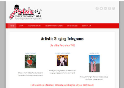 ArtisticEntertainmentUSA new site 

2014